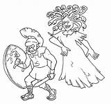 Medusa Coloring Perseus Avoiding Eyes Drawing Drawings Greek Getdrawings Color Netart Sword His Shield για 71kb 566px sketch template