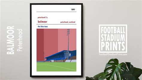 peterhead  balmoor prints football stadium prints