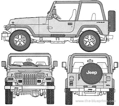 jeep wrangler jeep drawings dimensions pictures   car