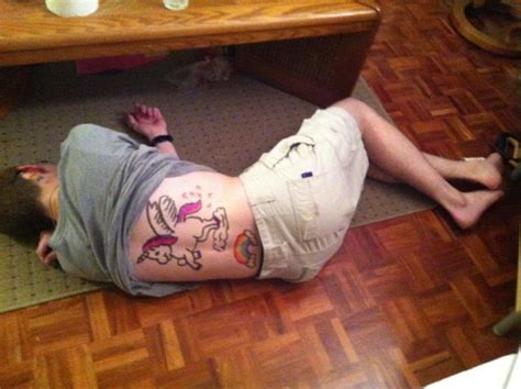 24 Unfortunate People Who Passed Out At A Party And