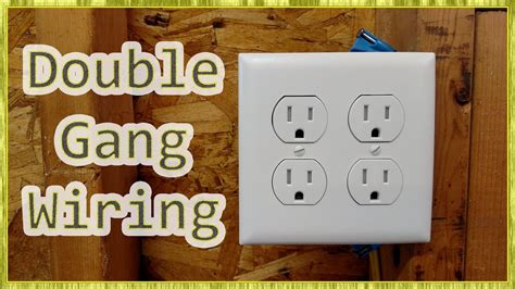 gang outlet wiring diagram