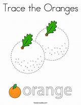 Trace Oranges Coloring Built California Usa sketch template