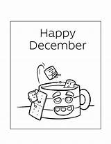 Coloring Pages December Rocks Happy sketch template