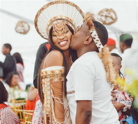 ntando kunene and khaya mthemthwa serve love goals on their traditional