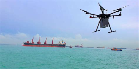 singapores  drone delivery service launches