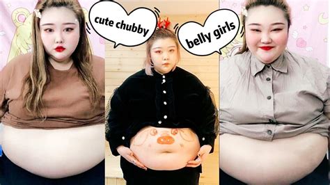 Cute Bbw Chubby Belly Girls Funny Moments Tiktok Plus Size Fat Girls