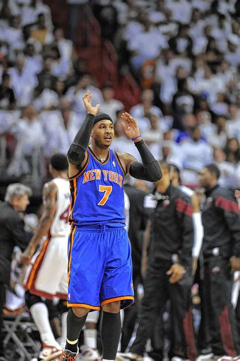 Ny Knicks Forward Carmelo Anthony Fizzles In Second Half In Game 2 Loss
