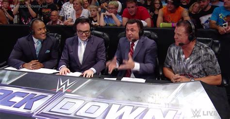 wwe quietly dropped    longtime commentators  tuesday fanbuzz