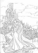 Coloring Tangled Disney Pages Choose Board sketch template
