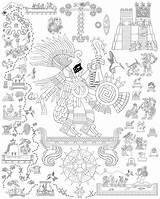 Huitzilopochtli Coloring Tenochtitlan Designlooter Poch Accomplishment Tsil Hwee Nobility Force God Action War Power Well Template Pages Sketch 02kb 1000px sketch template