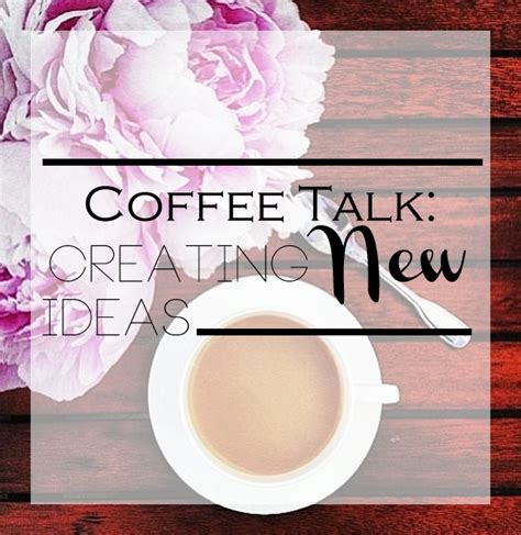 coffee talk  ideas bonjour blue