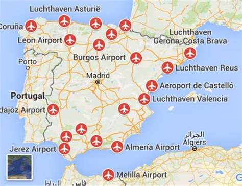 luchthavens duitsland kaart kaart