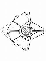 Destiny Spaceship Malvorlage Stimmen sketch template