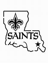 Saints Orleans Coloring Logo Pumpkin Drawing Pages Stencil Stencils Seahawks Silhouette Football State Saint Nola Nfl Drawings Sheets Helmet Popular sketch template