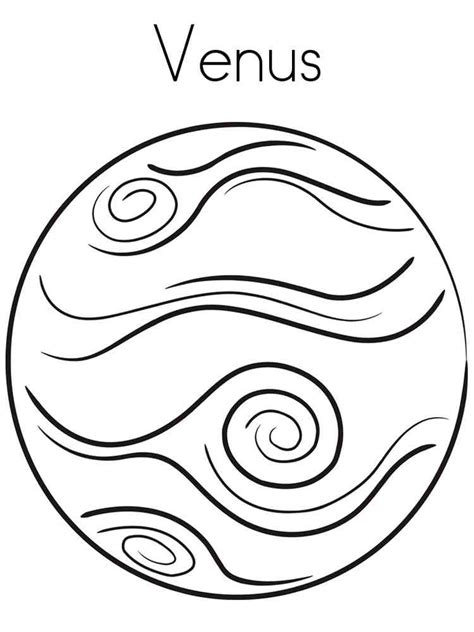 planets coloring pages  printable planets coloring pages