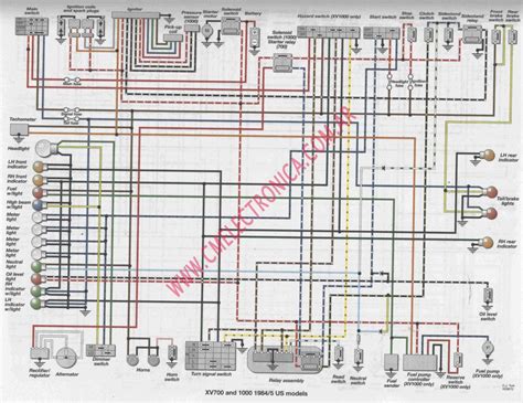 yamaha virago  wiring diagram wiring diagram