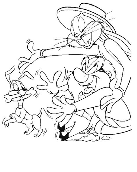 coloring page bugs bunny coloring pages
