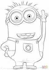 Minions Minion Coloring Drawing Pages Phil Supercoloring Draw Beautiful Outline Dave Drawings Kids Cartoons Tutorials Sketch Step Printable Despicable Choose sketch template