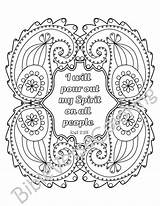 Coloring Pages Bible Adult Verse Quotes 8x10 Printable Colouring Scripture Sold Etsy Instant Inspiration Diy sketch template