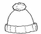 Coloring Pages Winter Hat Woolly Color Printable Online Info sketch template