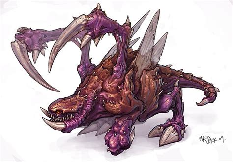 sc2 week meet the zergling starcraft zerg monster concept art