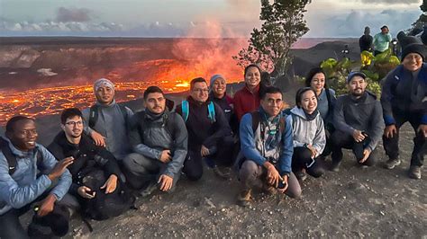 volcano  international scientists   countries train  hawaii big island