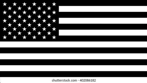 american flag black  white images stock  vectors shutterstock