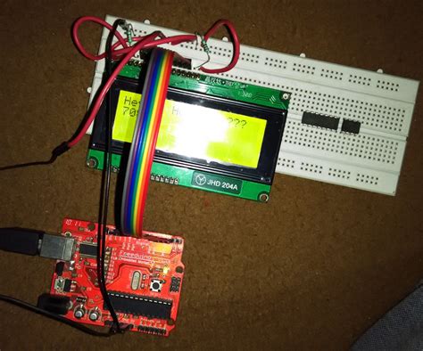 interfacing  lcd  arduino  steps instructables