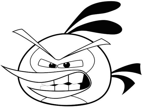 orange bird angry bird coloring pages  place  color