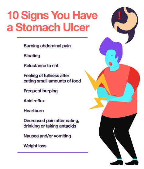 stomach ulcer symptoms   amino company