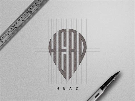 head logo sketch logo sketches graphic design logo minimalist logo