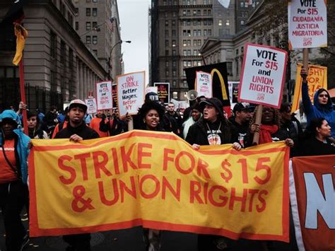 Fast Food Workers Strike Seeking 15 Wage Political Muscle