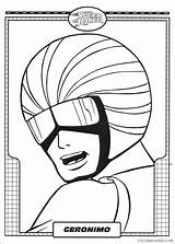 Coloring Pages Racer Speed Coloring4free Printable sketch template