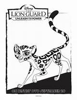 Lion Guard Coloring Fuli Pages Disney Printable Activity Unleash Power Sheets Choose Board sketch template