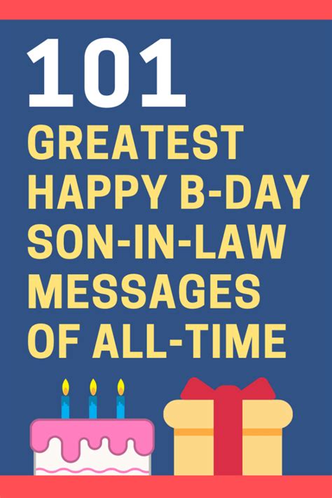 happy birthday son  law messages  quotes