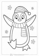 Coloring Winter Pages Penguin Kids Color Printable Christmas Sheets Easy Fun Itsybitsyfun Tulamama Cool Pre Books Print Visit School sketch template
