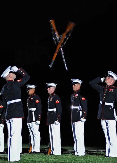 peer into the past silent drill platoon the marine corps