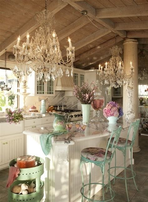 charming shabby chic style kitchen designs godfather style