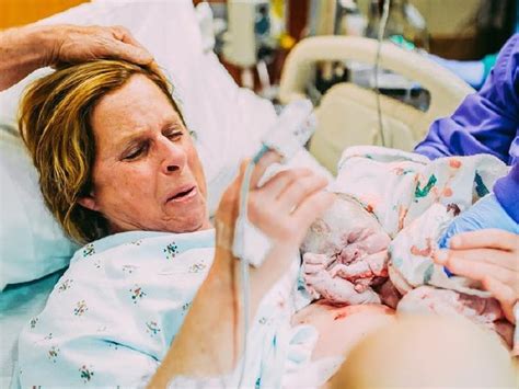 woman gives birth to granddaughter for gay son and husband