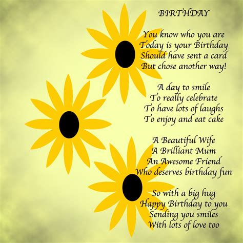 A Birthday Message Birthday Messages Messages And Birthday Poems