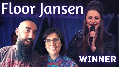 floor jansen winner beste zangers  reaction   wife youtube