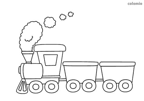 trains coloring pages  printable train coloring sheets