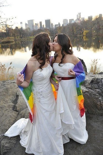 Beautiful Couple Lesbian Wedding