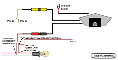 wiring diagram  reverse camera