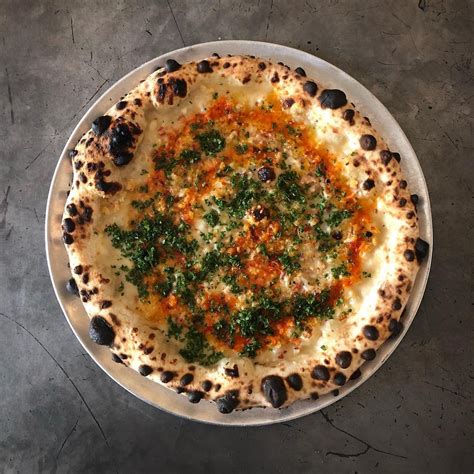 bella brutta  instagram clam pizza fermented chilli parsley