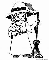 Coloring Witches Popular sketch template