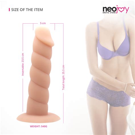 neojoy 9 25 twisted anal dildo neojoy