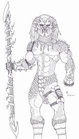 Predator Spear Bender18 Drawings sketch template