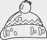 Winter Hat Coloring Pages Getcolorings Printable Color sketch template