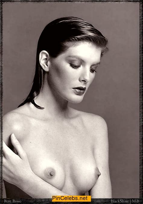 American Actress Rene Russo Topless Black And White Kcleb